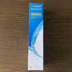 ICEPURE RWF0500A Refrigerator Water Filter Replacement NSF Certified BPA Free